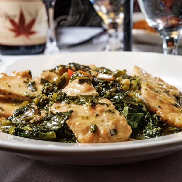 Chicken with Broccoli Rabe 1